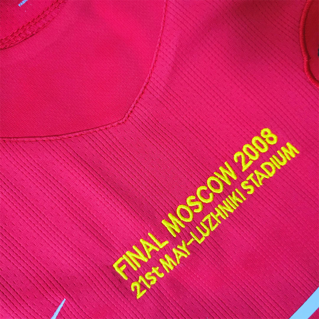 MANCHESTER UNITED HOME 2007/08 FINAL CHAMPIONS