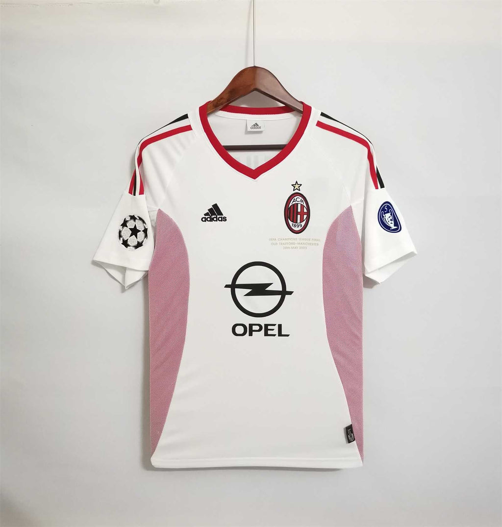 SHEVCHENKO MILAN AWAY 2002/03 FINAL UCL