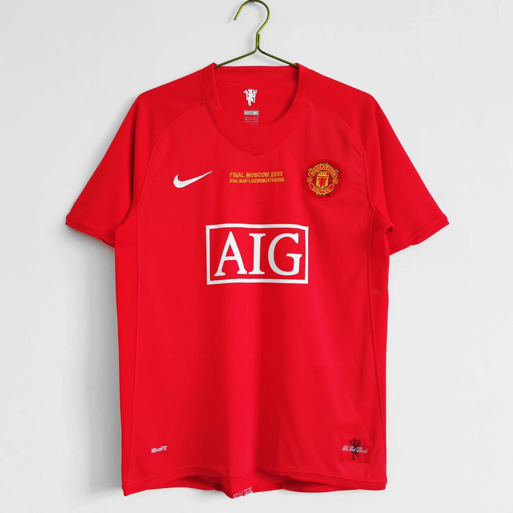 MANCHESTER UNITED HOME 2007/08 FINAL CHAMPIONS