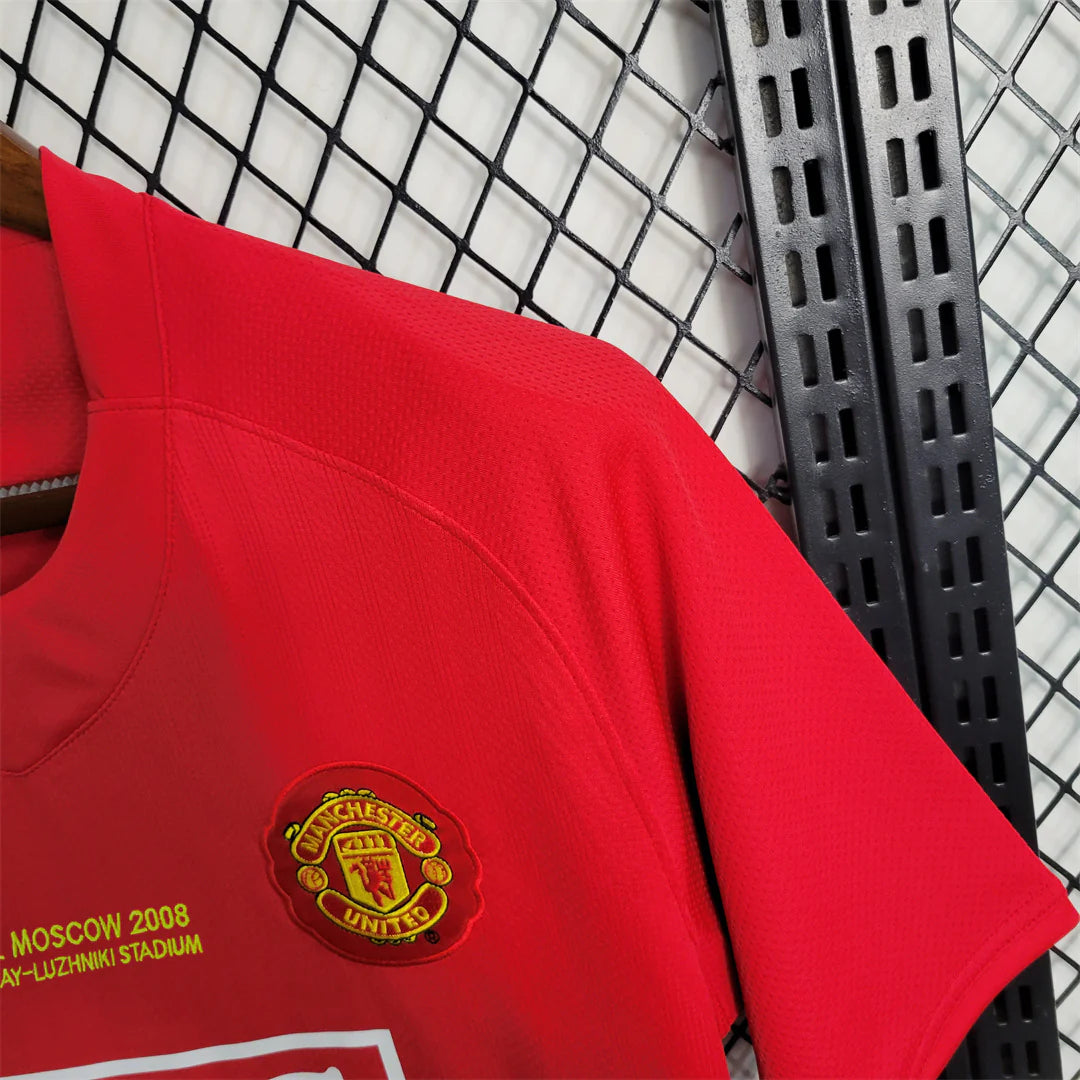 MANCHESTER UNITED HOME 2007/08 FINAL CHAMPIONS